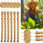 tuteurs spirale cuivre 32cm supports jardin flexibles rustiques fixations enfoncées plantes électroculțivées