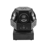 Lampe champignon disco effet laser dans un salon