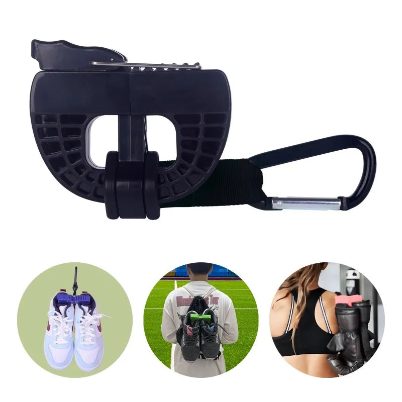 clips chaussures multifonctionnels noir blanc bleu vert orange rose violet pratiques pochettes serrage non