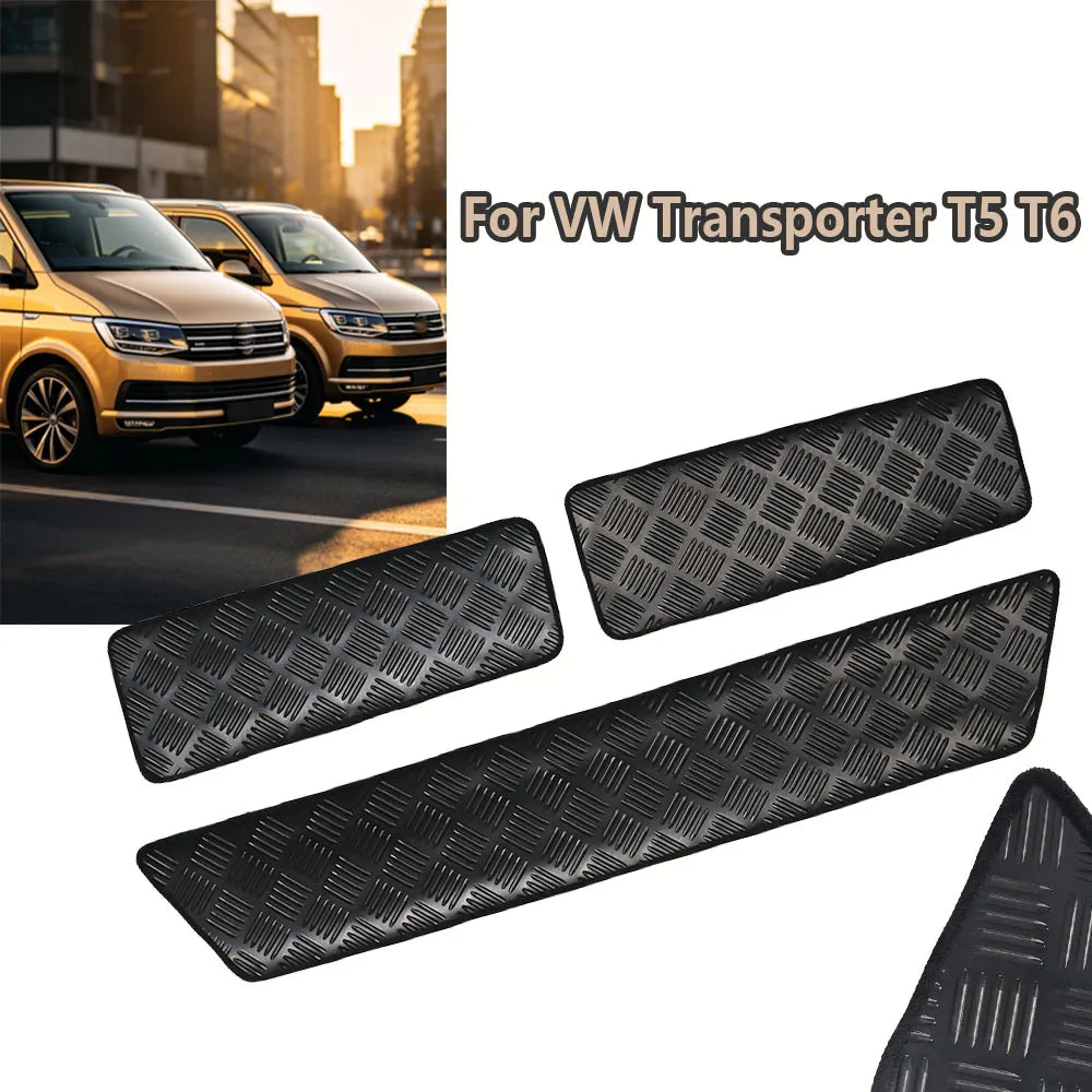 protège carrosserie emblème pare chocs noir motif diamanté opalescent adhésif velcro automobile utilitaire trois