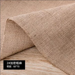 tissu jute beige clair rustique tissé poncé bricolage décoration festive naturelle opaques matériaux