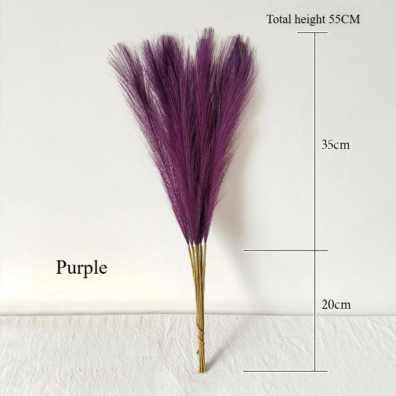 décoration naturelle plumes artificielles gris violet rose blanc orange Jaune
