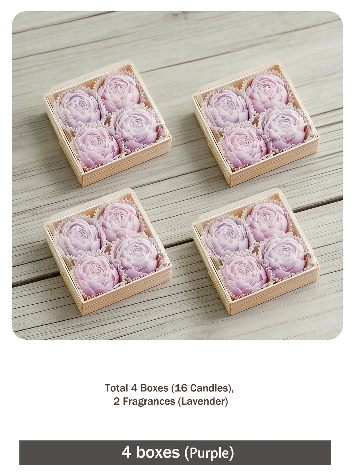 bougies parfumées rose fleur aromathérapie élégantes mariage cadeau femme anniversaire saint valentin