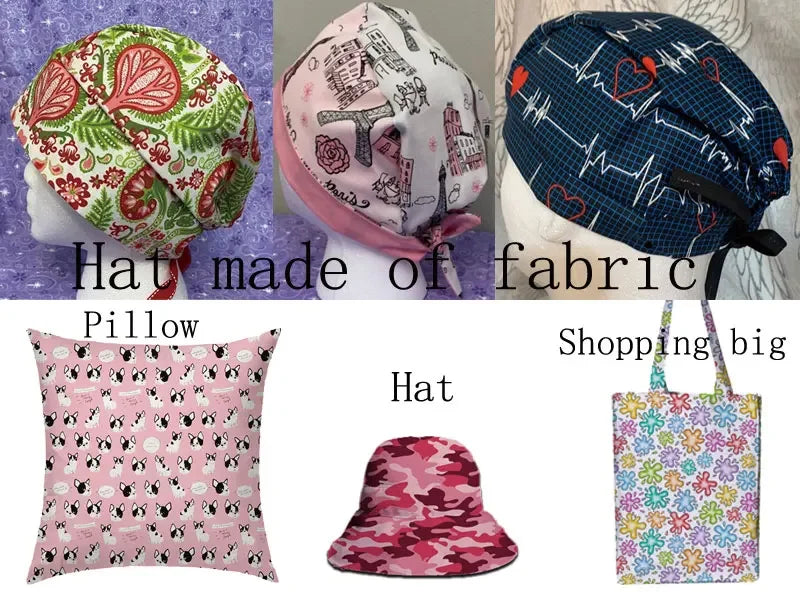 tissu coton polyester motif chatons roses couronnes rubans couture bricolage enfant 140x50cm