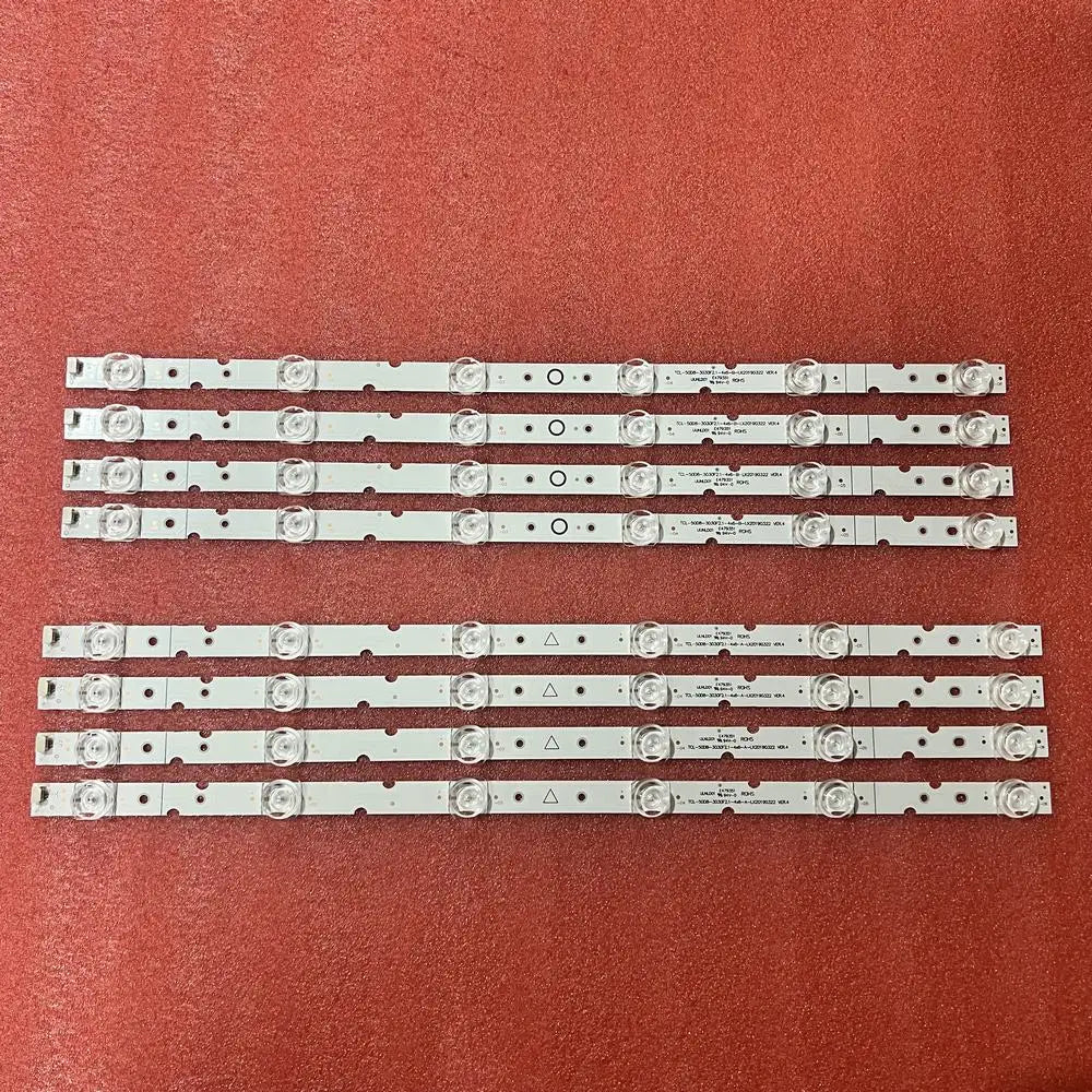 bandes rétroéclairage led blanc clips modernes téléviseur accessoire personnalisable fixations lcd