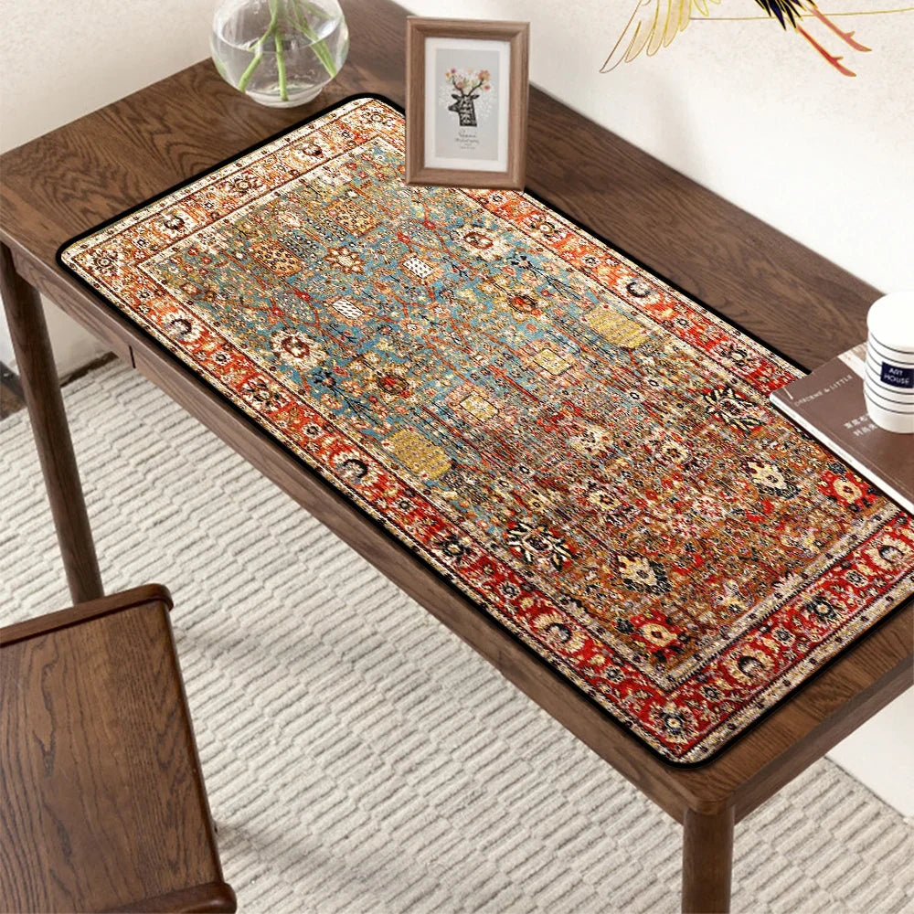 tapis souris gaming taille grande épaisseur 2mm 3mm 4mm 5mm motif ethnique moderne
