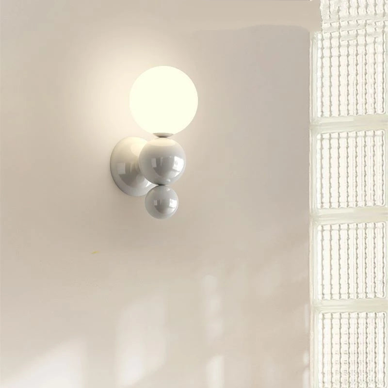 Luminaire décoratif blanc pour chambre ou bureau