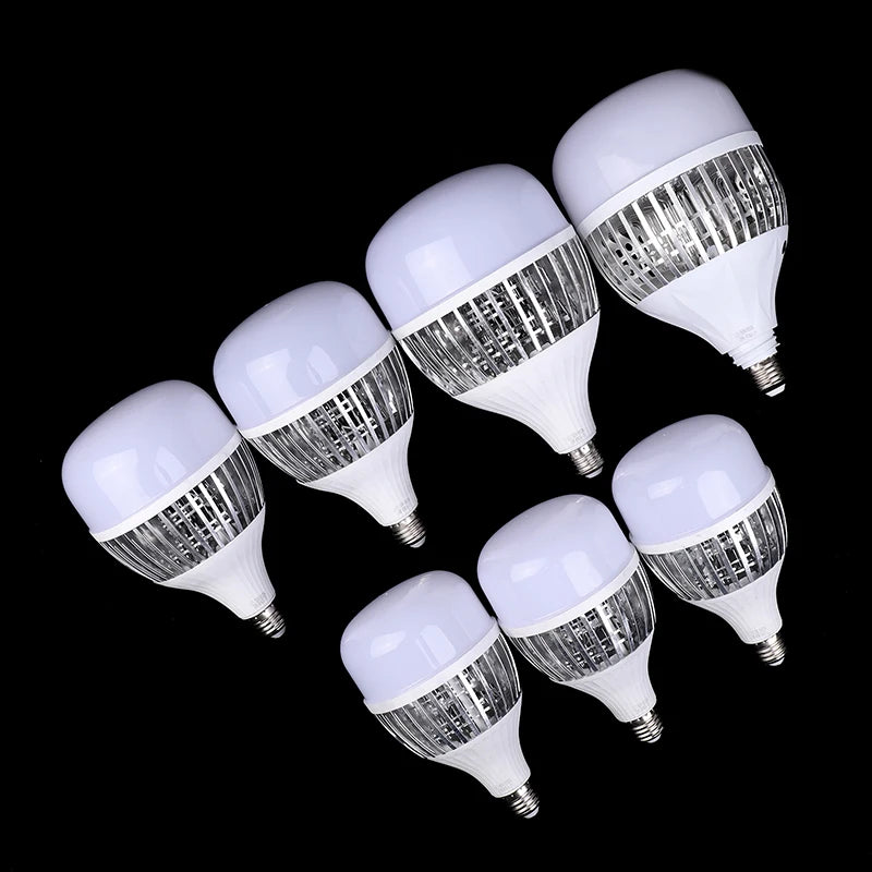 ampoule led 100w 150w 200w 250w 300w 50w 80w éclairage moderne étoupe e27 grille