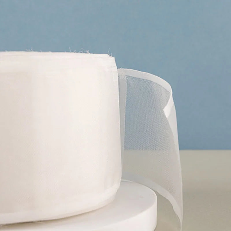 ruban fenêtre blanc maille fine opacité classique adhésif 10cm 10m 10cm 20m