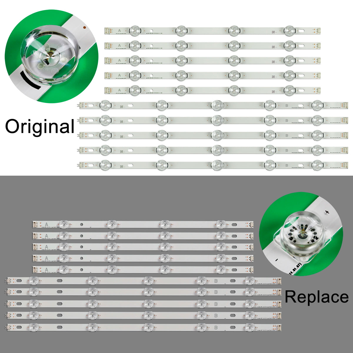 Bande LED XSLLEDS Compatible Multiples Modèles Usage Intérieur Lumière Décoration Murale Éclairage Moderne Économie