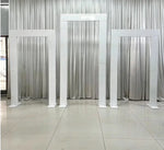 arche decorative or noir blanc moderne elegante deco mariage festivite lisse brillant