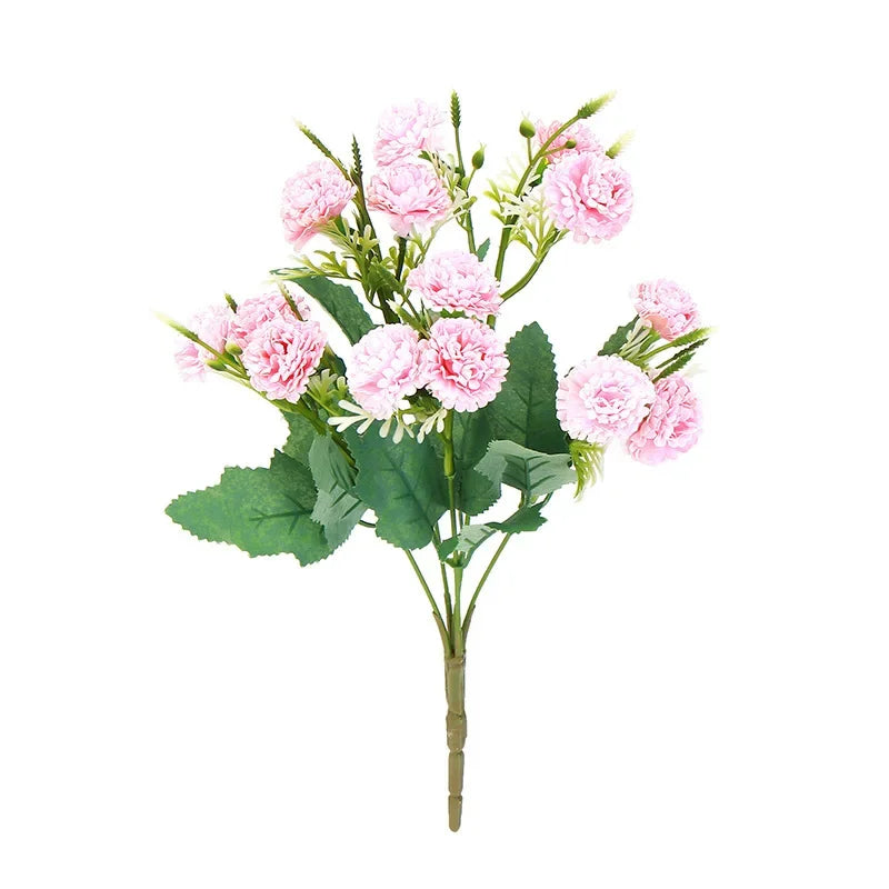 bouquet fleurs artificielles pivoines soie violet rose bleu blanc decoration intérieur mariage anniversaire