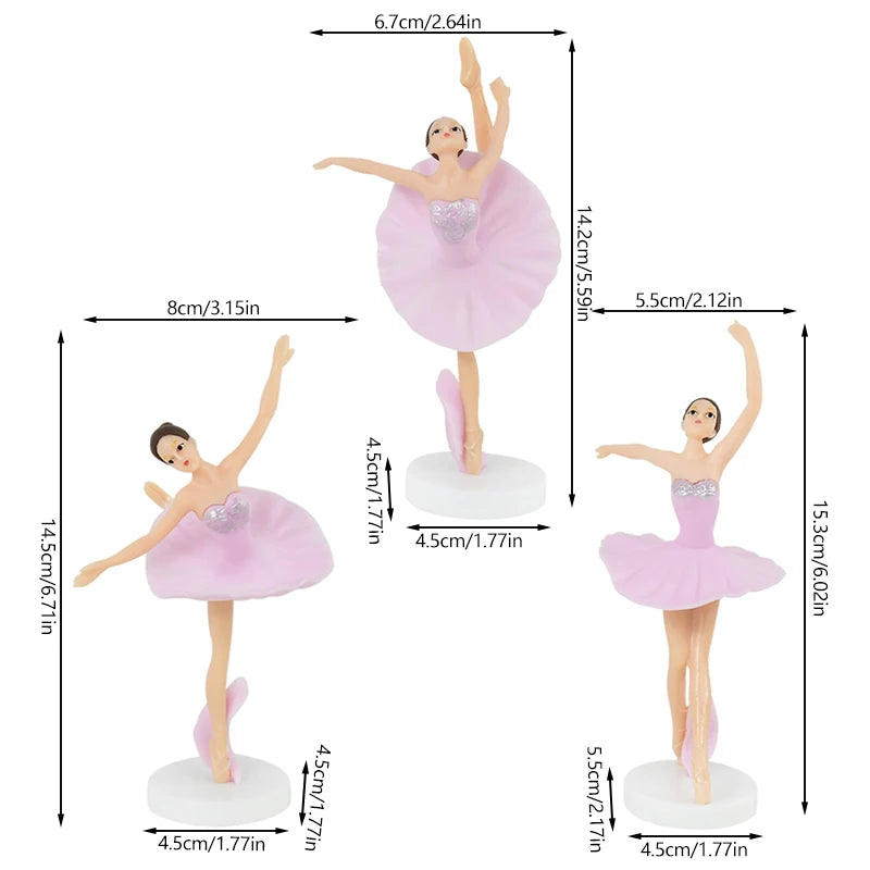 décoration gâteau danseuse tutu plumes chaussures danse transparentes anniversaire rose blanche ballet
