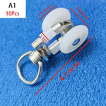rouleau rideau blanc argenté moderne 10 pièces plastique métal rondelles anneau fixations quincailleries meuble