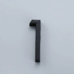 numéro porte adhésif acrylique moderne noir 38mm 60mm minimaliste rond simpleextérieur chambre ménagehôtel