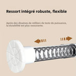 tige douche ajustable moderne blanc noir gris lisse ronde opaques variante longueur