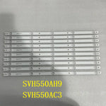 bandes led blanc modernes connecteurs 128.5 1149781 salon tv 55 pouces 100000 heures