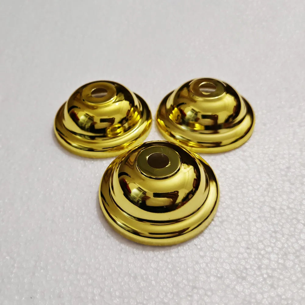 socquettes suspension or argent noir moderne vis plaque fixation inclusées