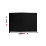 tapis bar antidérapant caoutchouc perforé moderne noir respectueux environnement 30cm 45cm 60cm