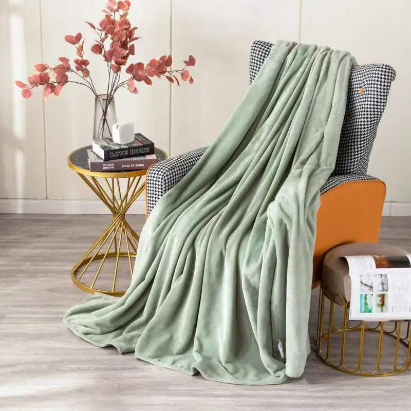 couverture violet douce velours moderne 100 polyester cachemire hiver 130x150cm fixations