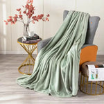 couverture violet douce velours moderne 100 polyester cachemire hiver 130x150cm fixations