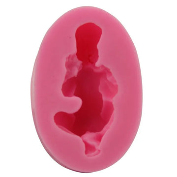 moule silicone bébé pâte chocolat gâteau décoration thème floral géométrique opaque rose vibrant