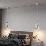 suspension lumineuse moderne spirale noir doré blanc translucide scandinave
