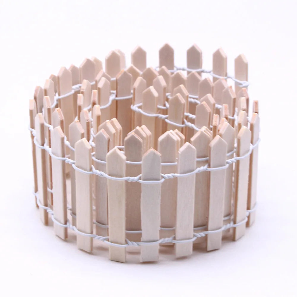 décoration miniature rustique clôture bois lapins agneaux succulentes pot mousse galetsextérieur jardin féerique