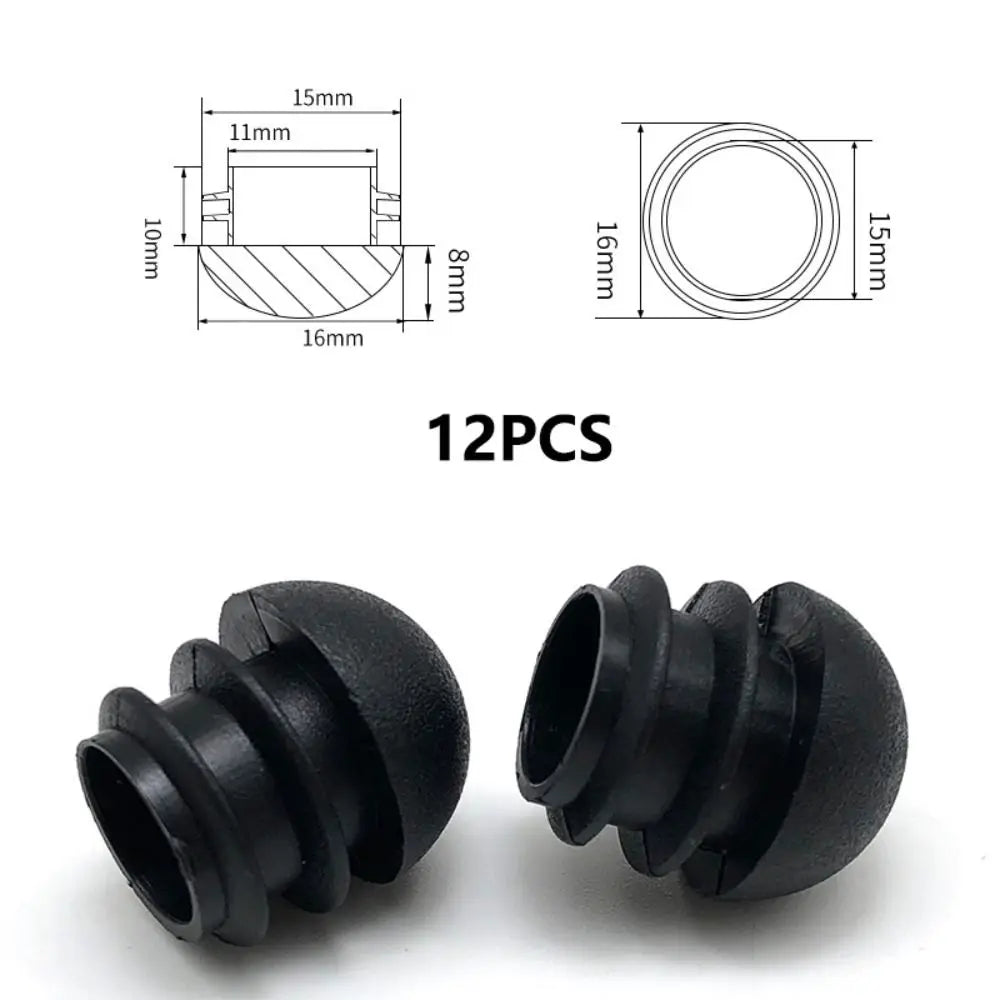 protège tiges adhésifs plastique noir sphérique moderne antiderapant feutre sol protection pièces