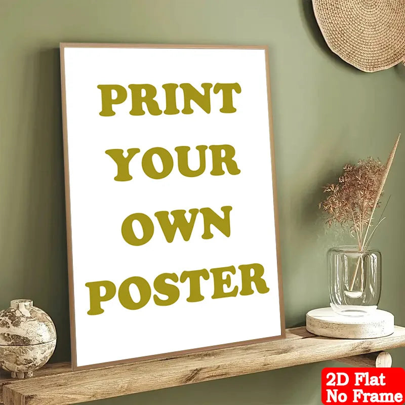 affiche moderne minimaliste poster rectangle horizontale couleurs vives texte imprimé image groupe toile fond