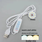 ampoules led blanc modernes diodes usb alimentation commutateur on off