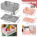 panier rangement pliable perforé moderne jaune vert bleu rose blanc respectueux environnement
