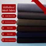 tissu maille polyester résistant gris noir marron bleu marine moderne decoration couture meubles