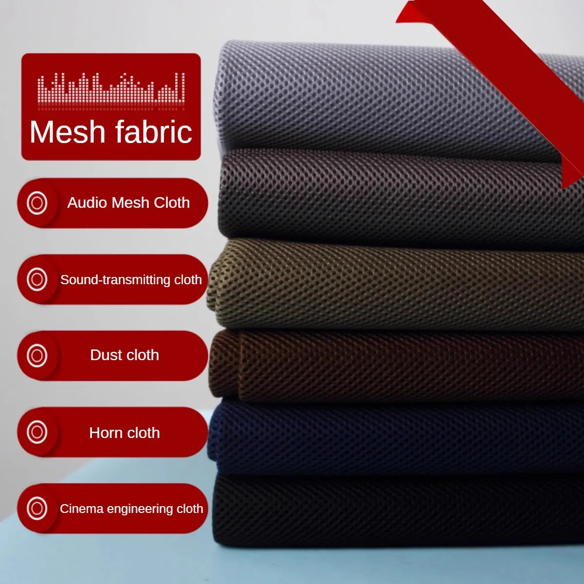 tissu maille polyester résistant gris noir marron bleu marine moderne decoration couture meubles