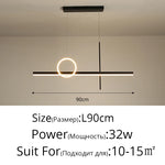 suspension lumineuse moderne or noir lignes géométriques led minimaliste