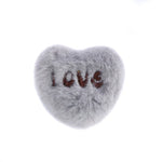 porte plaid peluche rose clair gris yeux fermés doux anti dérapant fixateur couette