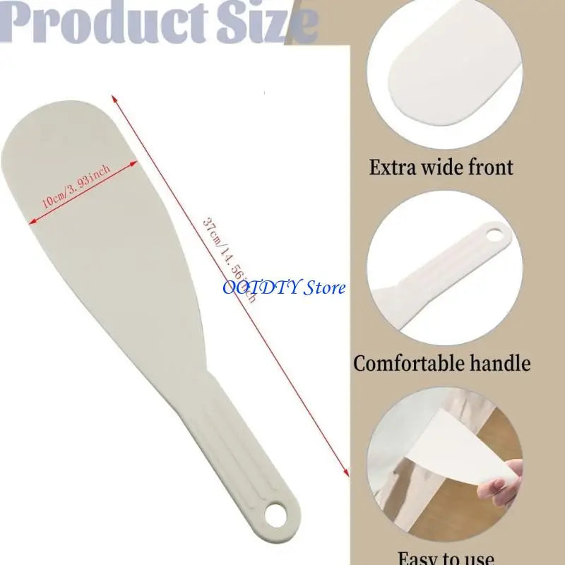 spatule plastique gris blanc lisse utilitaire cuisineoutil cuisineutilitaireculinaire