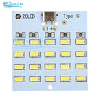 lampe table led 5v 5730 smd blanc bois moderne minimaliste emergency lighting usb rechargeable