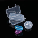 boîte rangement plastique transparente poignées bijoux petits objets divers accessoires