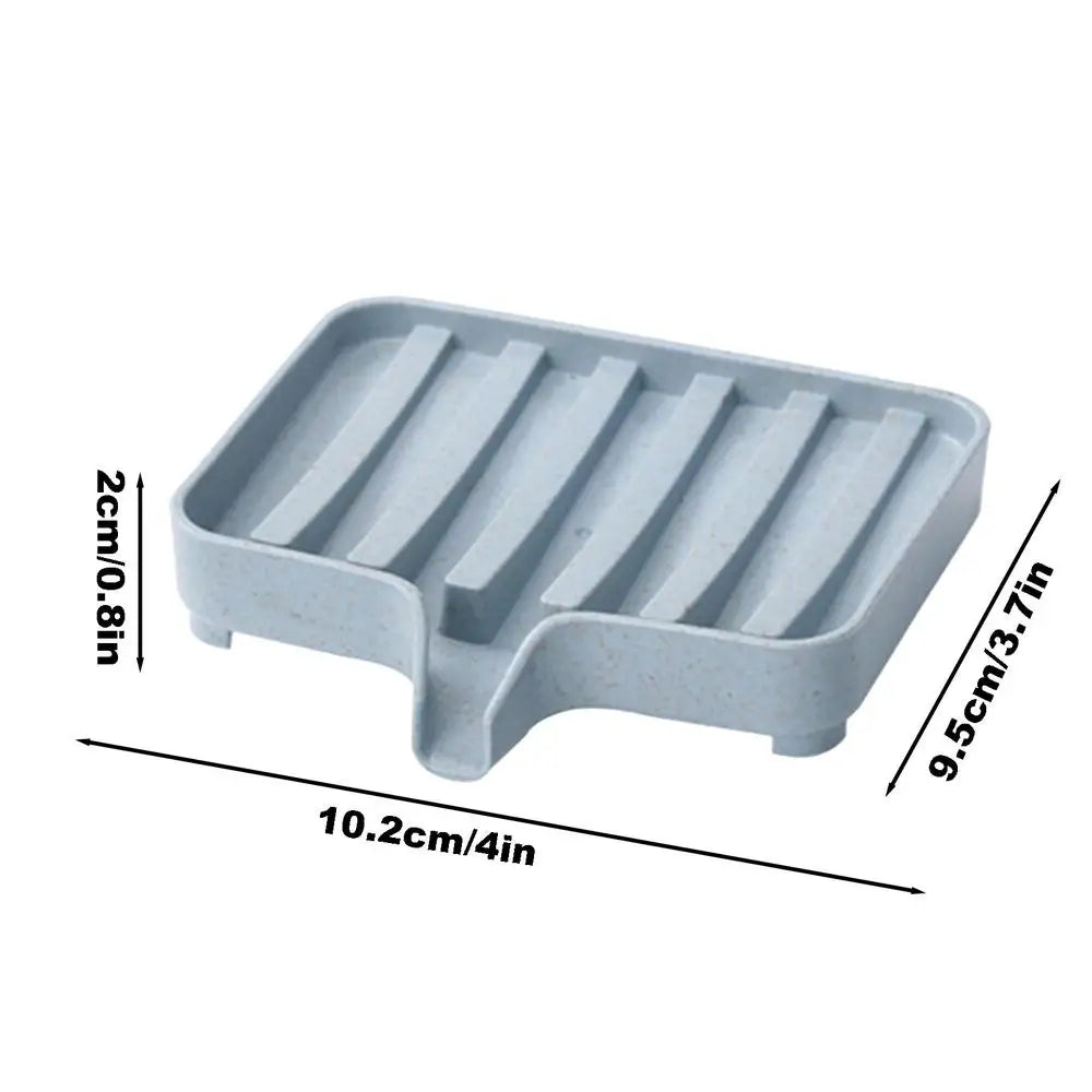 support savon texturé moderne rose bleu vert adhésif salle bain conteneur rangement praticité douche