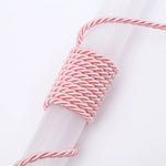 corde torsadée polyester 5mm décoration artisanale textile maison bricolage moderne