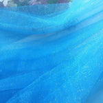 tulle glitter noir rose beige clair élégant festif 45x150cm translucide tissu brillant paillettes fêtes