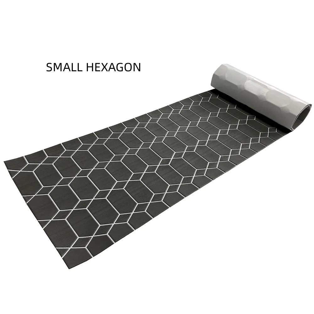 revêtement mural plaque hexagonale motif blanc gris moderne autoadhésif dark gray white