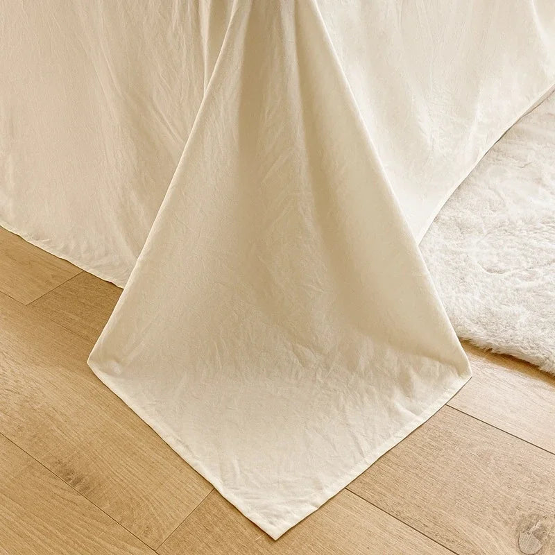 Ensemble literie violet tissu bulles