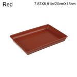 assiettes modernes plastique opaques rouge blanc noir sauciers anti débordement intérieur extérieur 18cm 35cm