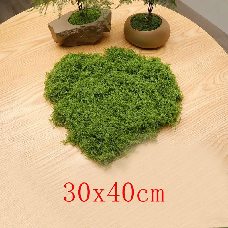 tapis artificiel herbe mousse soie vert moderne exposition extérieur anniversaire decoration jardin salle maison