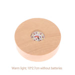 lampe table moderne minimaliste bois naturel blanc câble usb interrupteur