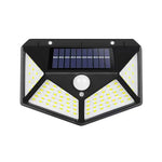 lumière solaire led noire panneau solaire moderne décoration extérieure jardin balcon autonomie éclairage