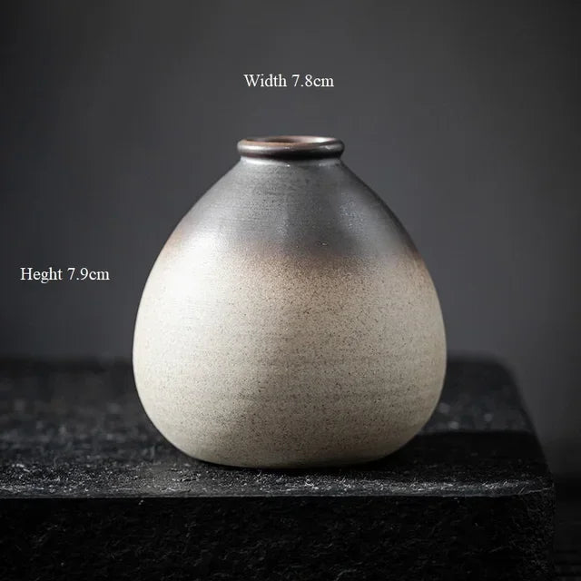vases céramique modernes minimaliste gris beige texture mat decoration intérieure