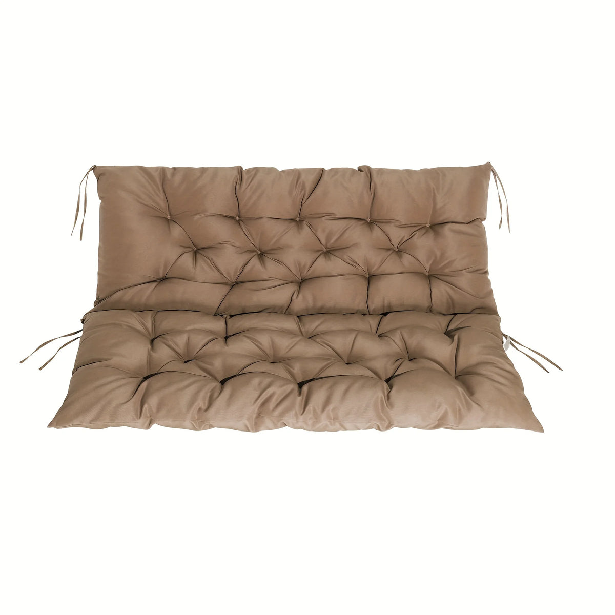 coussin balançoire bleu marine tufté antidérapant confortable double face 50x120cm coton pp polyester hand